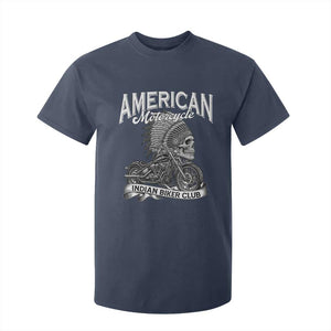 American Mortocycle Indian Native Bikes Club T Shirt For Kid TS14 Navy Print Your Wear
