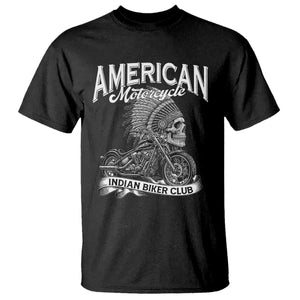 American Mortocycle Indian Native Bikes Club T Shirt TS14 Black Print Your Wear