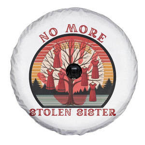 No More Stolen Sister Spare Tire Cover Red Hand MMIW Awareness America Native TS14 Print Your Wear