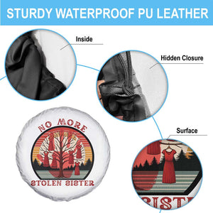 No More Stolen Sister Spare Tire Cover Red Hand MMIW Awareness America Native TS14 Print Your Wear