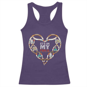 Native American Indian Racerback Tank Top It Is In My DNA TS14 Purple Print Your Wear