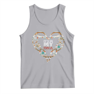 Native American Indian Tank Top It Is In My DNA TS14 Athletic Heather Print Your Wear