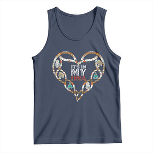 Native American Indian Tank Top It Is In My DNA TS14 Navy Print Your Wear