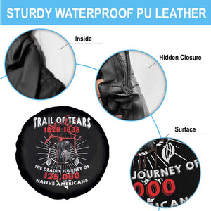 Native American Trail Of Tears Deadly Journey Spare Tire Cover TS14 Print Your Wear