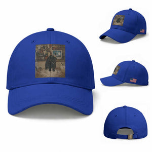 Spooky Biscuits Bakery Baseball Cap Funny Black Cat Halloween Gift