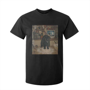 Spooky Biscuits Bakery T Shirt For Kid Funny Black Cat Halloween Gift
