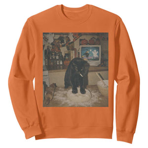Spooky Biscuits Bakery Sweatshirt Funny Black Cat Halloween Gift