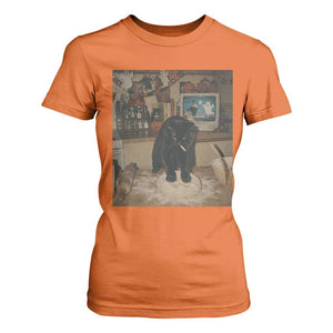 Spooky Biscuits Bakery T Shirt For Women Funny Black Cat Halloween Gift