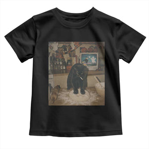 Spooky Biscuits Bakery Toddler T Shirt Funny Black Cat Halloween Gift