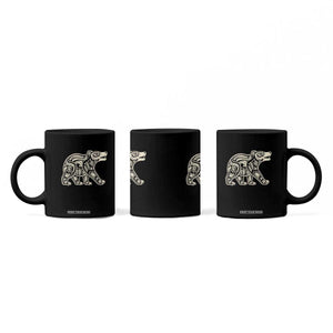 Bear Native Formline Art Salish Haida Tlingit Pacific Animal Coffee Mug