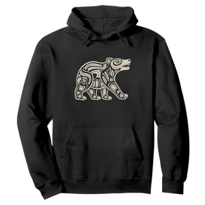 Bear Native Formline Art Salish Haida Tlingit Pacific Animal Hoodie