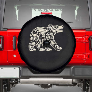 Bear Native Formline Art Salish Haida Tlingit Pacific Animal Spare Tire Cover