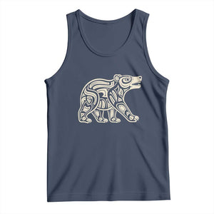 Bear Native Formline Art Salish Haida Tlingit Pacific Animal Tank Top