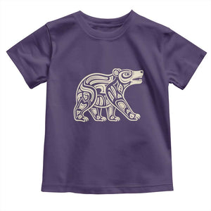 Bear Native Formline Art Salish Haida Tlingit Pacific Animal Toddler T Shirt