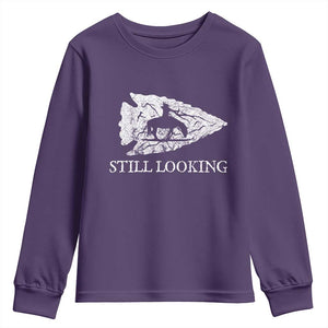 Arrowhead Hunter Native American Youth Sweatshirt Relic Hunter Ancient Artifacts Collection