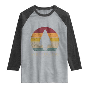 Arrowhead Hunter Native American Raglan Shirt Ancient Artifacts Relic Hunting Vintage Sunset