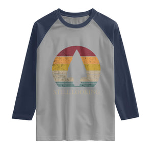 Arrowhead Hunter Native American Raglan Shirt Ancient Artifacts Relic Hunting Vintage Sunset