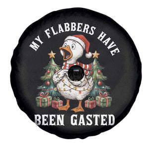 My Flabbers Have Been Gasted Spare Tire Cover Funny Goose Christmas TS14 Print Your Wear