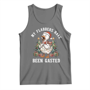 My Flabbers Have Been Gasted Tank Top Funny Goose Christmas TS14 Black Heather Print Your Wear
