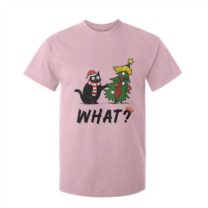 Black Cat What Christmas T Shirt For Kid Anti Trump Protest - Print Your Wear
