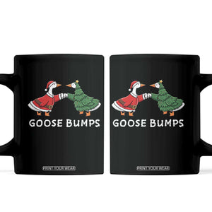 Christmas Goose Bumps Holiday Season Coffee Mug TS14 Black Print Your Wear