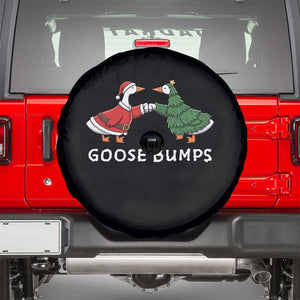 Christmas Goose Bumps Holiday Season Spare Tire Cover TS14 Black Print Your Wear