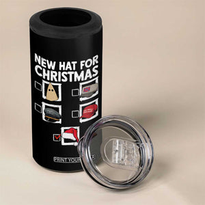 Funny Political Christmas 4 in 1 Can Cooler Tumbler Old Hat New Hat TS14 Print Your Wear