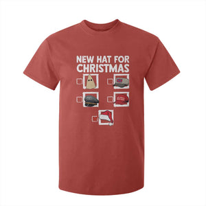 Funny Political Christmas T Shirt For Kid Old Hat New Hat TS14 Red Print Your Wear