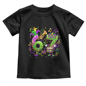 67 Mardi Gras Meme Toddler T Shirt Funny Six Seven Carnival Party TS14 Black Print Your Wear