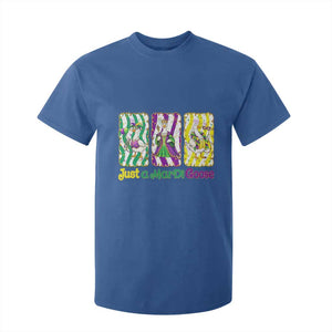 Mardi Gras Goose T Shirt For Kid Just A Mardi Goose TS14 Royal Blue Print Your Wear