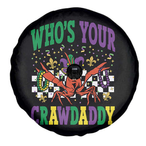 Mardi Gras Crawfish Spare Tire Cover Who Is Your Crawdaddy TS14 Print Your Wear