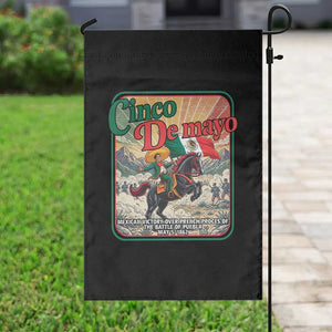 Cinco de Mayo Battle of Puebla Garden Flag Mexican Victory History 1862 TS14 Print Your Wear