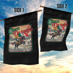 Cinco de Mayo Battle of Puebla Garden Flag Mexican Victory History 1862 TS14 Print Your Wear
