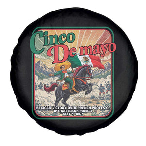 Cinco de Mayo Battle of Puebla Spare Tire Cover Mexican Victory History 1862 TS14 Print Your Wear