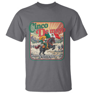 Cinco de Mayo Battle of Puebla T Shirt Mexican Victory History 1862 TS14 Charcoal Print Your Wear