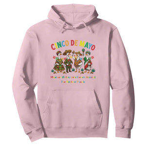 Cinco de Mayo Mexican Victory Hoodie Silly Goose Festive Heritage Puebla Battle 1862 TS14 Light Pink Print Your Wear