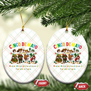 Cinco de Mayo Mexican Victory Ceramic Ornament Silly Goose Festive Heritage Puebla Battle 1862 TS14 Print Your Wear