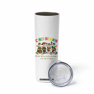 Cinco de Mayo Mexican Victory Skinny Tumbler Silly Goose Festive Heritage Puebla Battle 1862 TS14 Print Your Wear