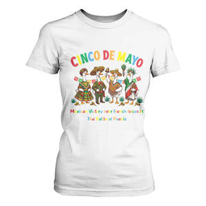 Cinco de Mayo Mexican Victory T Shirt For Women Silly Goose Festive Heritage Puebla Battle 1862 TS14 White Print Your Wear