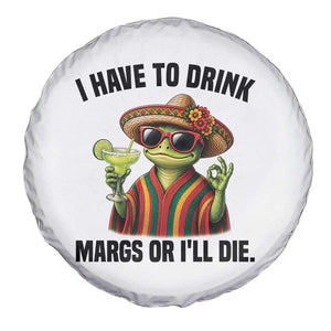 Cinco De Drinko Margarita Spare Tire Cover Funny Drinking Lizard Cinco De Mayo Fiesta TS14 Print Your Wear