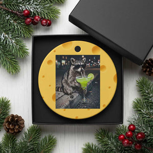 Margarita Cocktail Ceramic Ornament Funny Raccoon Mexican Food Meme TS14 1pc Yellow Cheese Print Your Wear