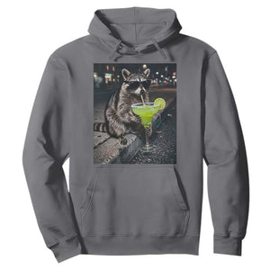 Margarita Cocktail Hoodie Funny Raccoon Mexican Food Meme TS14 Charcoal Print Your Wear
