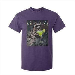 Margarita Cocktail T Shirt For Kid Funny Raccoon Mexican Food Meme TS14 Purple Print Your Wear