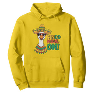 Cinco Mode On Hoodie Silly Goose Cinco De Mayo Fiesta TS14 Daisy Print Your Wear