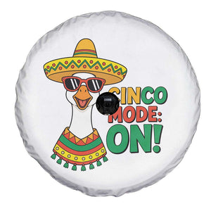 Cinco Mode On Spare Tire Cover Silly Goose Cinco De Mayo Fiesta TS14 Print Your Wear