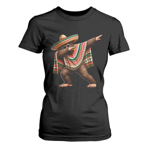 Funny Bigfoot Dabbing Cinco De Mayo Fiesta T Shirt For Women TS14 Black Print Your Wear