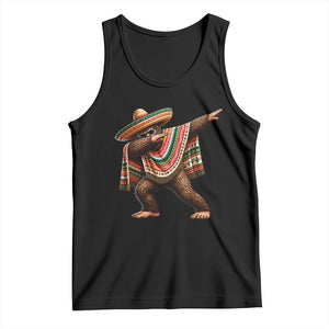 Funny Bigfoot Dabbing Cinco De Mayo Fiesta Tank Top TS14 Black Print Your Wear