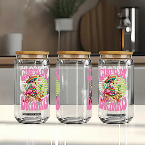 Cinco De Drinko Margarita Glass Can Funny Flamingo Fiesta TS14 Print Your Wear