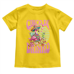 Cinco De Drinko Margarita Toddler T Shirt Funny Flamingo Fiesta TS14 Daisy Print Your Wear