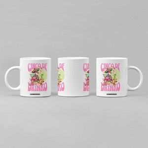 Cinco De Drinko Margarita Coffee Mug Funny Flamingo Fiesta TS14 Print Your Wear